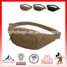 Hot Sell Casual and Fitness Bag Waist Belt Canvas Pouch